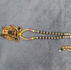 Lion of juda head necklace